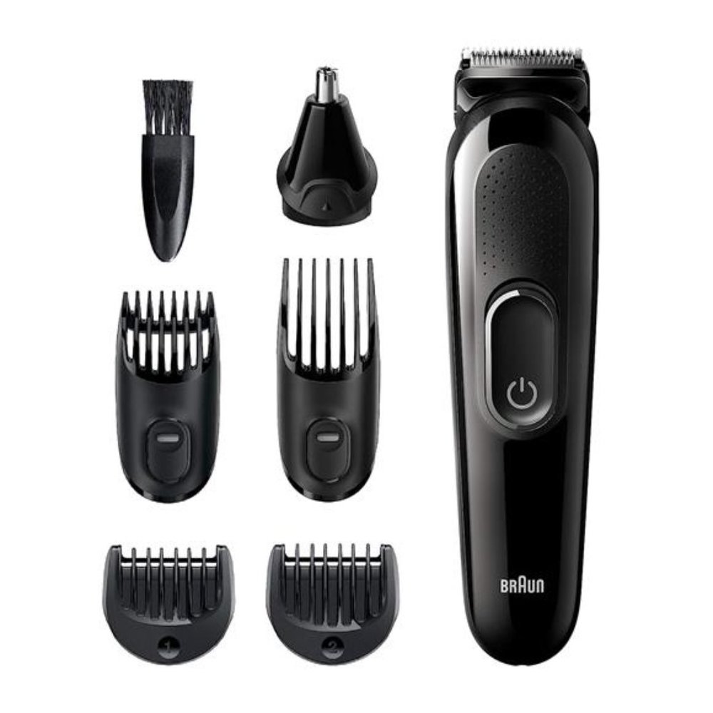 Hair Clippers for Men MGK3220, 6-in-1 Beard Trimmer, Ear and Nose Trimmer